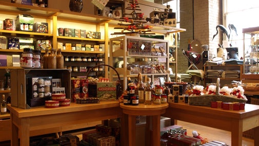 The West Wing Shop at Ickworth is dressed for Christmas